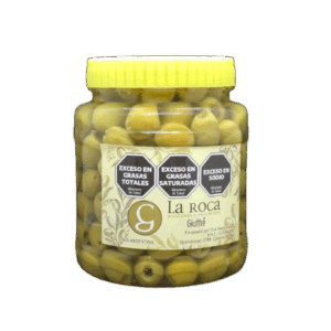 Aceitunas Verdes Descarozadas en Salmuera