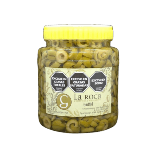 Aceitunas Verdes en Rodajas