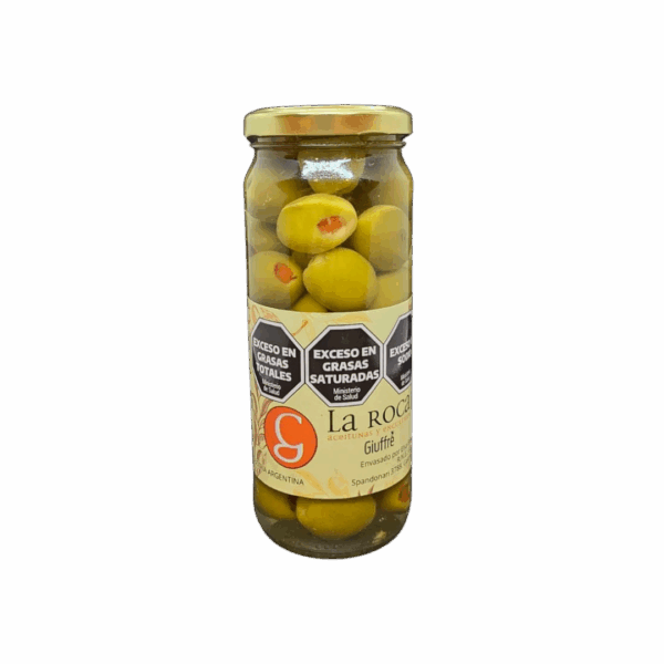 Aceitunas Verdes Rellenas con Morrón