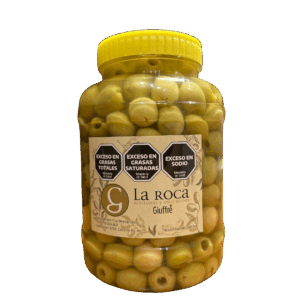 Aceitunas Verdes Descarozadas en Salmuera